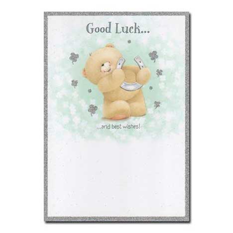 Good Luck Horse Shoe Forever Friends Card
